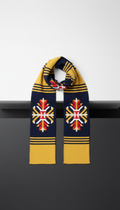 Scarf Gold graphic scarf