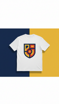 Chalk White crest tee